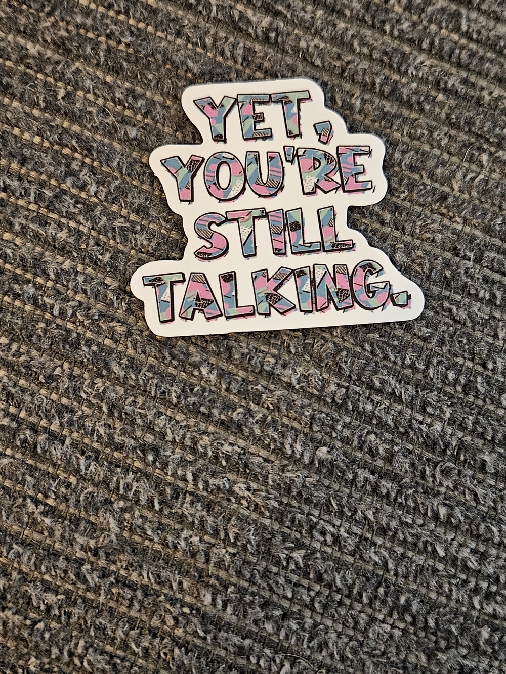 *** SOLD *** Humorous Sticker Pack - Assorted Multi-Color Vinyl Decals - Picture 9 of 12